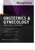 BLUEPRINTS OBSTETRICS & GYNECOLOGY Sixth Edition WITH TEST QUESTIONS AND ANSWERS