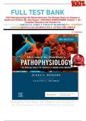 FULL TEST BANK FOR Pathophysiology 9th Edition McCance The Biologic Basis for Disease in Adults and Children By Julia Rogers | 2023/2024| 9780323789882 |Chapter 1- 49 | Complete Questions and Answers A+