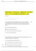 MEDSURG&lowbar;FINAAAAAL&lowbar;RBE&vert;NUR 155 &lpar;MS 1 LEC&rpar; A4 P2 EXAMINATION PART 2 9&sol;3