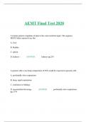 AEMT Final Test 2020