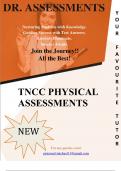 TNCC PHYSICAL ASSESSMENTS Questions & Answers&colon; Guaranteed A&plus; Guide