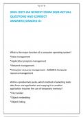 WGU D276 OA LATEST 2024 ACTUAL  QUESTIONS AND CORRECT  ANSWERS&vert;GRADED A&plus;