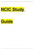 NCIC EXAM STUDY GUIDE 2023NCIC EXAM STUDY GUIDE 2023