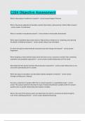 C224 Objective Assessment Questions and answers latest update 