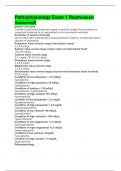 Pathophysiology Exam 1 Rasmussen &lpar;Answered&rpar;