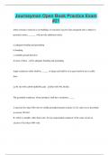 Journeyman Open Book Practice Exam &vert; Questions with 100&percnt; Correct Answers &vert; Latest Update 2024 &vert; Verified