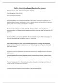 Block 1 - Intro to Force Support Questions And Answers