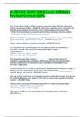 A-US1329 SERE 100&period;2 Level A Military Pre-test Correct 100&percnt;