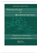 Solution Manual for Principles of Biostatistics, 2nd Edition By Marcello Pagano, Kimberlee Gauvreau
