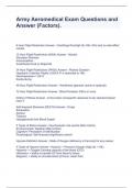 Army Aeromedical Exam Questions and Answer &lpar;Factors&rpar;&period;