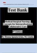  Medical-Surgical Nursing: Concepts for Interprofessional Collaborative Care   9th Edition  By Donna Ignatavicius, M. Linda 