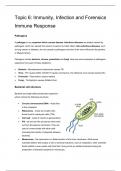Edexcel IAL Biology Topic 6 Immune Response