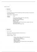 BUSI 411 Exam 3 (Version 2), BUSI 411 OPERATIONS MANAGEMENT, Liberty University. Best Document for exam.