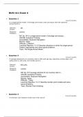 BUSI 411 Exam 4 (Version 2), BUSI 411 OPERATIONS MANAGEMENT, Liberty University. Best Document for exam.