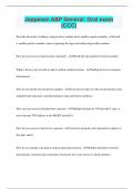 Jeppesen A&P General&colon; Oral exam &lpar;CCC&rpar; &vert; Questions with 100&percnt; Correct Answers &vert; Latest Update 2024 &vert; Verified