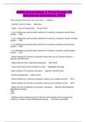AAMI Accounting 2 Final Exam&sol; 75 Answered Questions 2024