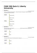 CHHI 300 Quiz 3  Answer-&lpar;4 Versions&rpar;&comma; CHHI 300 Survey of the History of Christianity&comma; Liberty University
