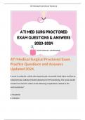 ATI Medical Surgical Proctored Exam Practice Questions and Answers Updated 2024. Terms like:  A nurse is caring for a client who experienced a traumatic head injury and has an intraventricular catheter (Ventriculostomy) for ICP monitoring. The nurse shoul