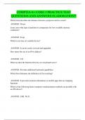 COMPTIA A&plus; CORE 1 PRACTICE TEST QUESTIONS AND ANSWERS ELABORATION&excl;&excl;