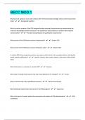 BECC MOD 1 &vert;47 Questions And Answers&vert;2024
