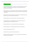 CCCA 113 Exam Questions with 100&percnt; Correct Answers &vert; Updated & Verified