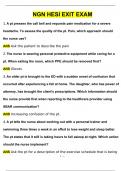 NGN HESI EXIT EXAM Questions and Answers &lpar;2024 &sol; 2025&rpar; &lpar;Verified Answers&rpar;