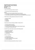 Chapter 1 Practice Tests and Answers: Exploring the Foundations of Biology - BIOL 108 UOA