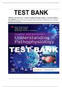 Test Bank for Huether and McCances Understanding Pathophysiology, Canadian Edition, 2nd Edition (Power-Kean, 2023), Chapter 1-42 | All Chapters with Correct Questions and Answers/ A+
