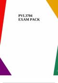 PVL3704 EXAM PACK