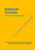 PRF3702 Assignment 1 ANSWERS due April 2024&period; This document contains well answered and unique answers that will help you score a very good mark&comma; contact 0&sol;6&sol;7&sol;1&sol;1&sol;8&sol;9&sol;0&sol;5&sol;9 for further assistance&period;