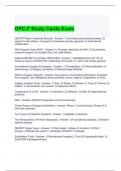 GPC-F Study Cards Exam with complete solutions