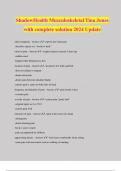 ShadowHealth Musculoskeletal Tina Jones with complete solution 2024 Update
