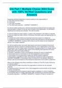 CIA Part 1 Multiple Choice 2024 Exam with 100&percnt; Verified Questions and Answers