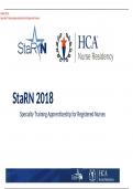 StaRN 2018 Specialty Training Apprenticeship for Registered Nurses