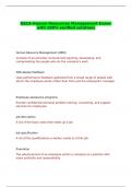 DECA Human Resources Management Exam-with 100&percnt; verified solutions