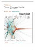 Test bank For Principles of Anatomy and Physiology 14th Edition ( Gerard J. Tortora; Bryan H. Derrickson-2024)latest edition