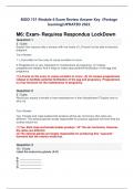 BIOD 151 Module 6 Exam Review Answer Key &lpar;Portage  learning&rpar;UPDATED 2022 M6&colon; Exam- Requires Respondus LockDown Explain two reasons why a woman with low levels of LH would not be able to become pregnant&period; Your Answer&colon; 1- LH provides on the ovary to cause ov