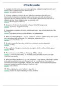 3P Cardiovascular &lpar;Latest 2024 &sol; 2025&rpar; Actual Questions and  Answers 100&percnt; Correct
