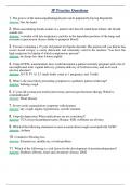 3P Practice Questions &lpar;Latest 2024 &sol; 2025 &rpar; Actual Questions and  Answers 100&percnt; Correct