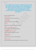 WGU D385 OA EXAM &sol;WGU D385 LOGGING AND  SECURITY ISSUES OBJECTIVE ASSESSEMENT  EXAMS TEST BANK WITH ACTUAL CORRECT  QUESTIONS AND VERIFIED DETAILED  RATIONALES ANSWERS 2024 &lpar;NEWEST&rpar; ALREADY  GRADED A&plus;