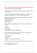 ASQ - CQIA &lpar;Certified Quality Improvement Associate&rpar; Exam 63 Questions with Verified Answers&comma;100&percnt; CORRECT