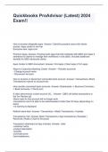 Quickbooks ProAdvisor &lpar;Latest&rpar; 2024 Exam&excl;&excl;