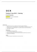 OCR A Level Economics paper 1,2,3 QP and Mark-scheme for June 202-3