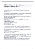 NSG 300 Exam 2 Questions and Answers 100&percnt; Correct
