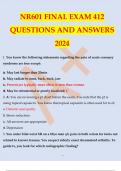 NR601 FINAL EXAM 412 QUESTIONS AND ANSWERS 2024. NR601 FINAL EXAM 412 QUESTIONS AND ANSWERS 2024.