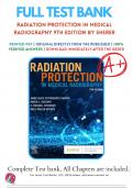  Radiation Protection in Medical Radiography 9th Edition....TESTBANK....QUICK DOWNLOAD...PDF COPY