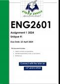 ENG2601 Assignment 1 (QUALITY ANSWERS) 2024