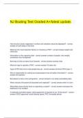  A package deal for NJ Boating Test Graded A&plus;&sol;latest update&period;