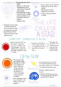 Life cycle of a Star Poster