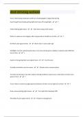 dnd driving school 175 Questions with 100&percnt; Correct Answers &vert; Updated & Verified